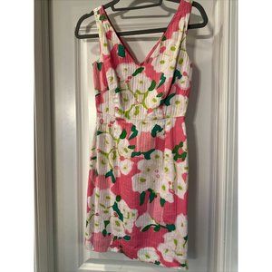 Lilly Pulitzer Kiki Dress in Hotty Pink size 0 Sleeveless Sheath V neck & Back